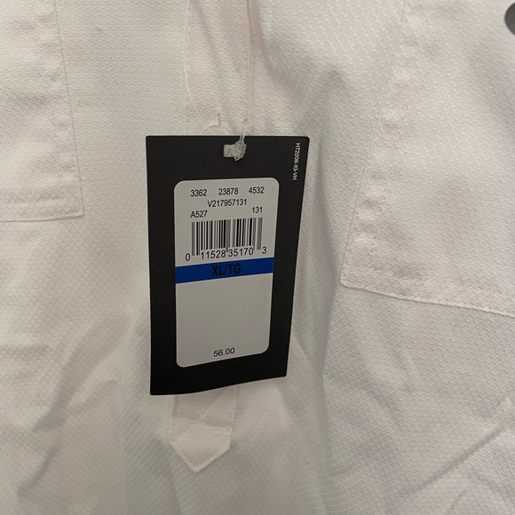 Van Heusen White Blouse XL NWT - Picture 4 of 4